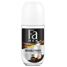 Deodorant roll-on anti-perspirant pentru barbati Invisible Power, 50ml, Fa