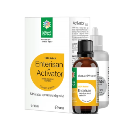 Pachet Enterisan 10ml + Activator 50ml, Steaua Divina