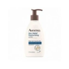 Lotiune de Corp, Aveeno, Skin Relief, cu Ovaz Coloidal si Unt de Shea, Hidratare impotriva Mancarimii Pielii, Efect 48h, 354ml