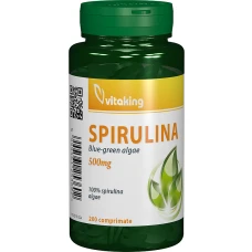 Spirulina 500mg, 200 comprimate, Vitaking