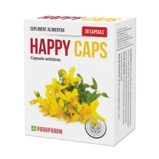 Happy Caps antistres, 30 capsule,  Parapharm