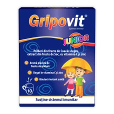 Gripovit Junior, 10 plicuri, Zdrovit