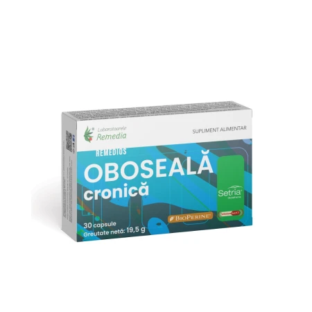 Oboseala cronica Remedios, 30 capsule, Laboratoarele Remedia