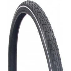 Anvelopa cu banda reflectorizanta Deli Tire 28x1 1/2 Negru