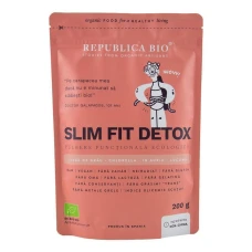 Slim Fit Detox, pulbere functionala ecologica Republica BIO, 200g