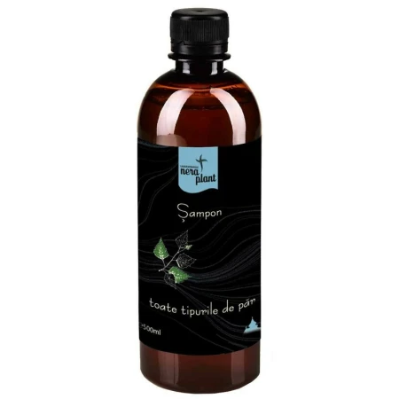 Sampon natural pentru toate tipurile de par, 500ml, Laboratoarele Nera Plant