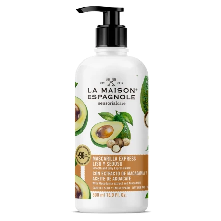 Masca de par pentru netezire si catifelare, 500ml, La Maison Espagnole