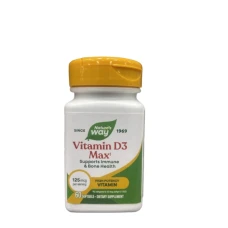 Vitamina D3 5000 UI Nature's Way, 60 capsule, Secom
