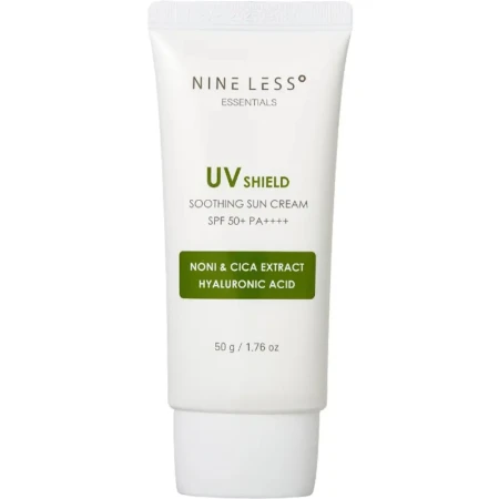 Crema de fata SPF 50+ PA++++ Essentials, 50g, Nine Less