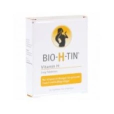 Supliment Alimentar, Bio-H-Tin, cu Biotina 5mg, pentru Intarirea Parului si Unghiilor, 30 tablete