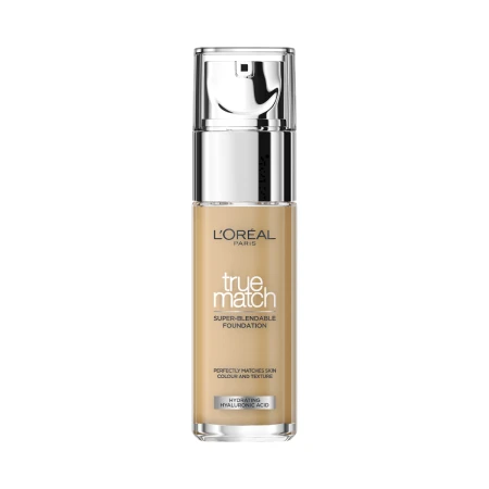 Fond de ten infuzat cu acid hialuronic True Match 4N Beige, 30ml, L'Oreal Paris