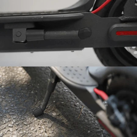 Set 2 bucati capac protectie cric pentru trotineta electrica scuter Xiaomi Mijia M365 / M365 Pro, din cauciuc, negru