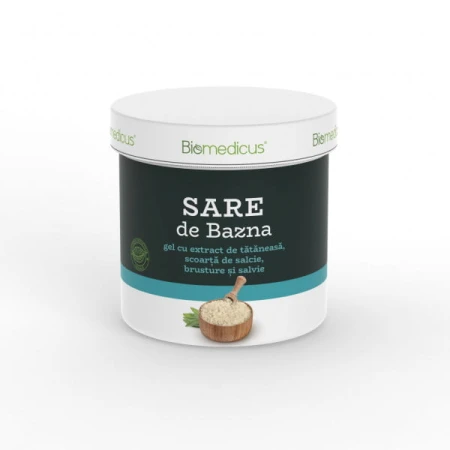 Gel sare de bazna, 250mililitri, Biomedicus