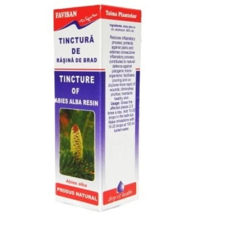 Tinctura Rasina de Brad, 50 ml, Favisan