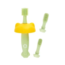 Periuta de dinti din silicon pentru bebelusi, 1 bucata, Badabulle