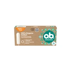 Tampoane organic super, 16 bucati, O.B.