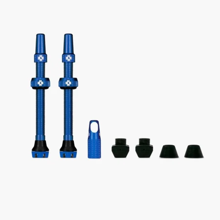 Valve tubeless Muc-Off Tubeless Valves V2 44mm Albastre