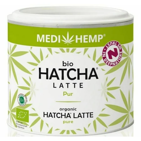 Hatcha latte pur Bio 45g Medihemp