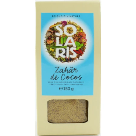 Zahar de cocos, 150g, Solaris