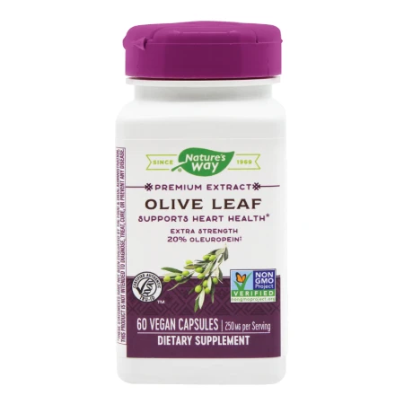 Olive Leaf 20% SE Nature's Way, 60 capsule, Secom
