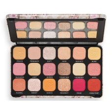 Paleta de farduri de pleoape Forever Flawless Regal Romance, 19.8g, Makeup Revolution