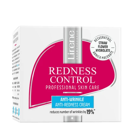Crema hidratanta anti-roseata Redness Control, 50ml, Lirene