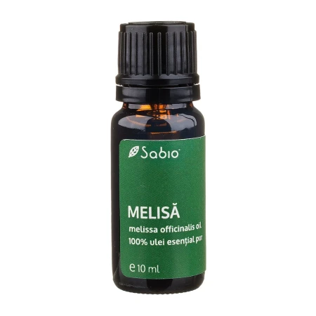 Ulei esential pur Melissa (melissa officinalis), 10ml, Sabio