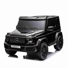 Masinuta electrica pentru 2 copii Mercedes G63, 4x4, 800W, 24V-14Ah, cu Mp3, neagra