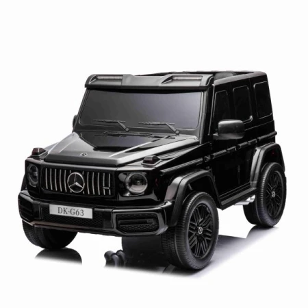 Masinuta electrica pentru 2 copii Mercedes G63, 4x4, 800W, 24V-14Ah, cu Mp3, neagra