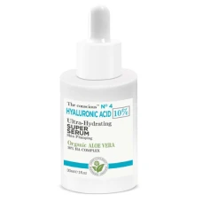 Ser ultra-hirdratant cu Acid Hialuronic si Aloe Vera, 30ml, The conscious