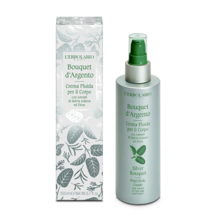 L'Erbolario Crema de corp fluida Silver Bouqete, 200ml
