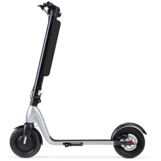 JIVR Trotineta electrica JIVR, 350W, 10 roti, IP54, pliabila, gri/negru, 113x16.5x56cm