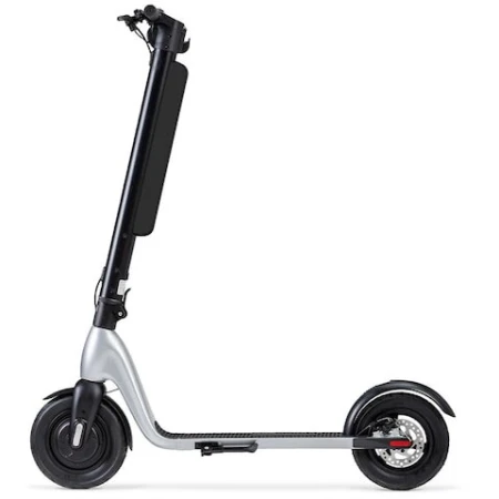 JIVR Trotineta electrica JIVR, 350W, 10 roti, IP54, pliabila, gri/negru, 113x16.5x56cm