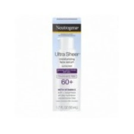 Ser de Fata, Neutrogena, Ultra Sheer Moisturizing, cu Protectie Solara, SPF 60+, impotriva UVA si UVB, cu Vitamina E, 50ml