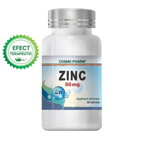 Zinc, 50mg 60tablete, Cosmo Pharm