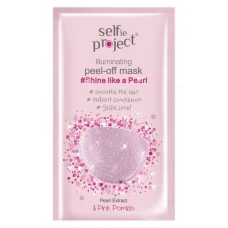 Masca exfolianta iluminanta Galaxy Shine Like A Pearl, 12ml, Selfie Project