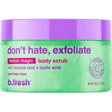 Scrub de corp exfoliant cu pepene Don't Hate Exfoliate Body, 200ml, B.fresh