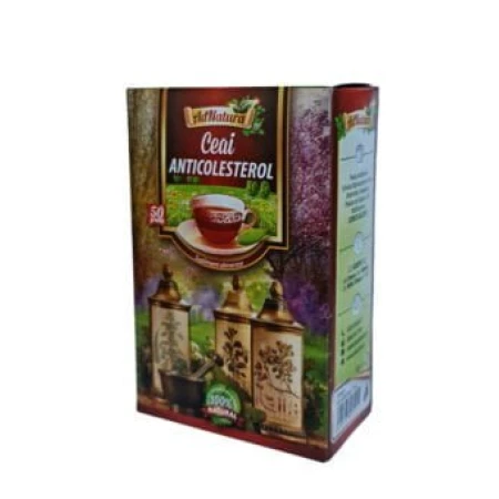 Ceai anticolesterol, 50 grame, AdNatura