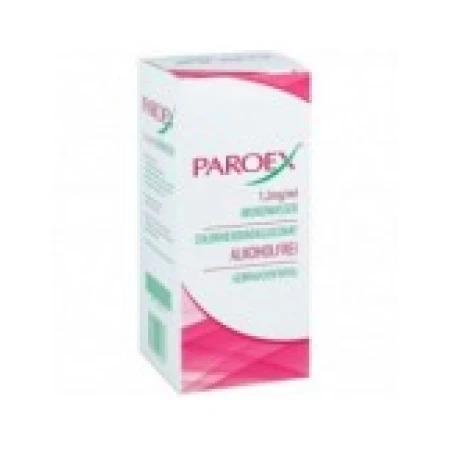 Apa de Gura, GUM, ParoEx, Impotriva Inflamatiei Gingiilor, cu Clorhexidina 1.2mg/ml, Fara Alcool, 300ml