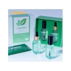 Set Curatare Pori, LANBENA, 3-in-1, Curatare Profunda, pentru Puncte Negre, Pori, Efect Netezire, cu Ceai Verde, 17ml