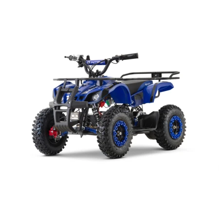ATV electric pentru copii NITRO Torino Quad 1200W 48V Snowy Tyre, culoare Albastra
