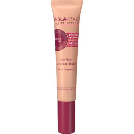 Ser filler pentru umplere riduri Lift Instant, 15ml, AslaVital