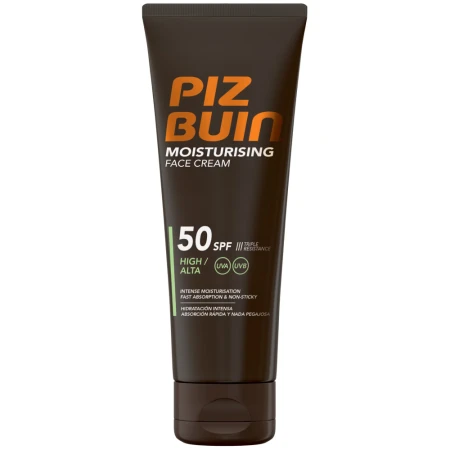 Crema de fata hidratanta cu SPF 50, 50ml, Piz Buin