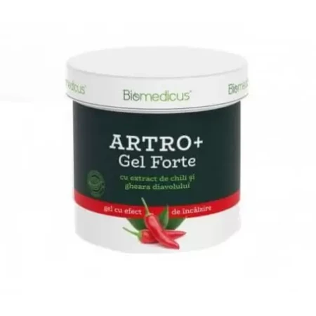 Artro gel forte cu efect incalzitor, 250mililitri, Biomedicus