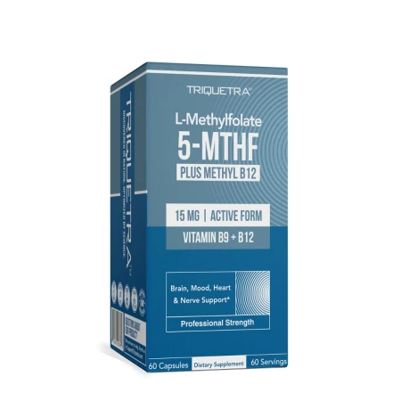 Triquetra L-Methylfolate 5-MTHF, 60 capsule, GNC