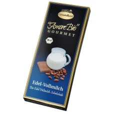 Ciocolata cu lapte, 100g, Liebhart’s Amore Bio