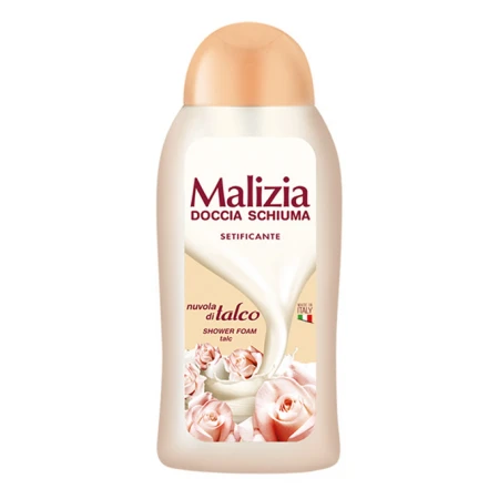 Gel de dus cu talc, 300ml, Malizia