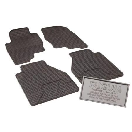 Covorase auto NISSAN Pathfinder (R51) 2006 - prezent/ Navara (D40) 2005 - prezent Rigum