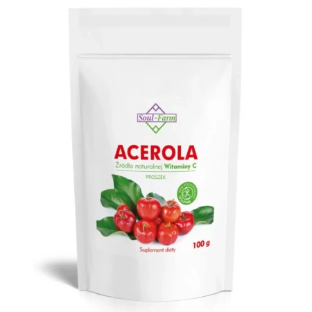 Extract de acerola 4:1 25% vitamina C 100g Soul-Farm