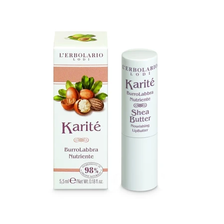 L'Erbolario Unt de buze nutritiv cu shea, 5.5ml